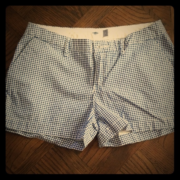 Blue Checker shorts - Picture 1 of 4